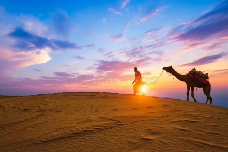 morning desert safari jaisalmer