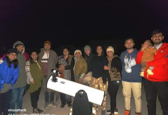 stargazing in thar desert