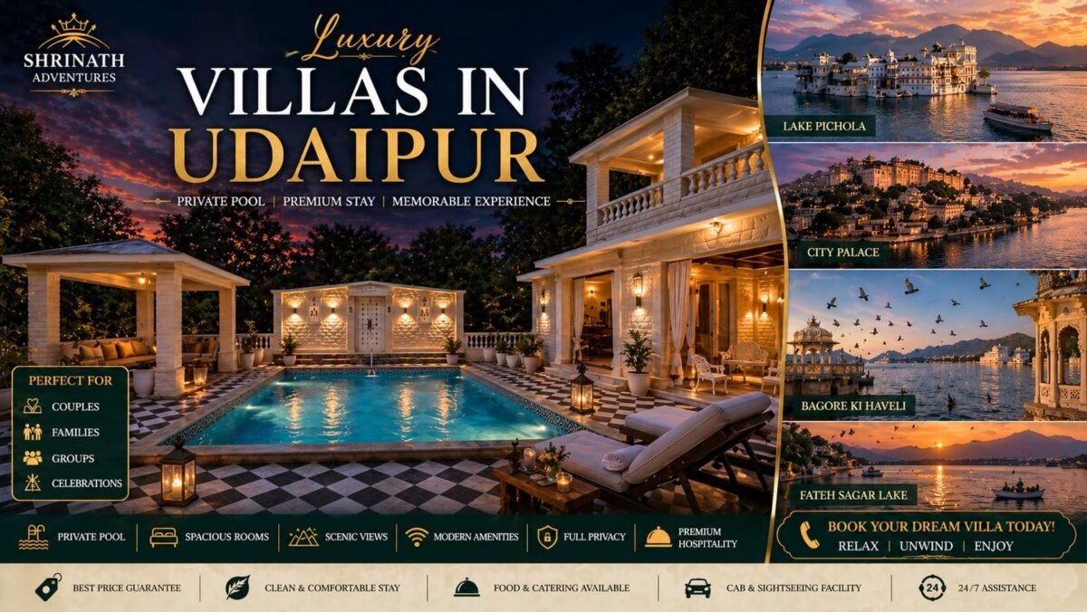 book villa in udaipur