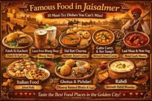 famous food in jaisalmer - Shrinath Adventures - Desert Camp Jaisalmer famous food in jaisalmer