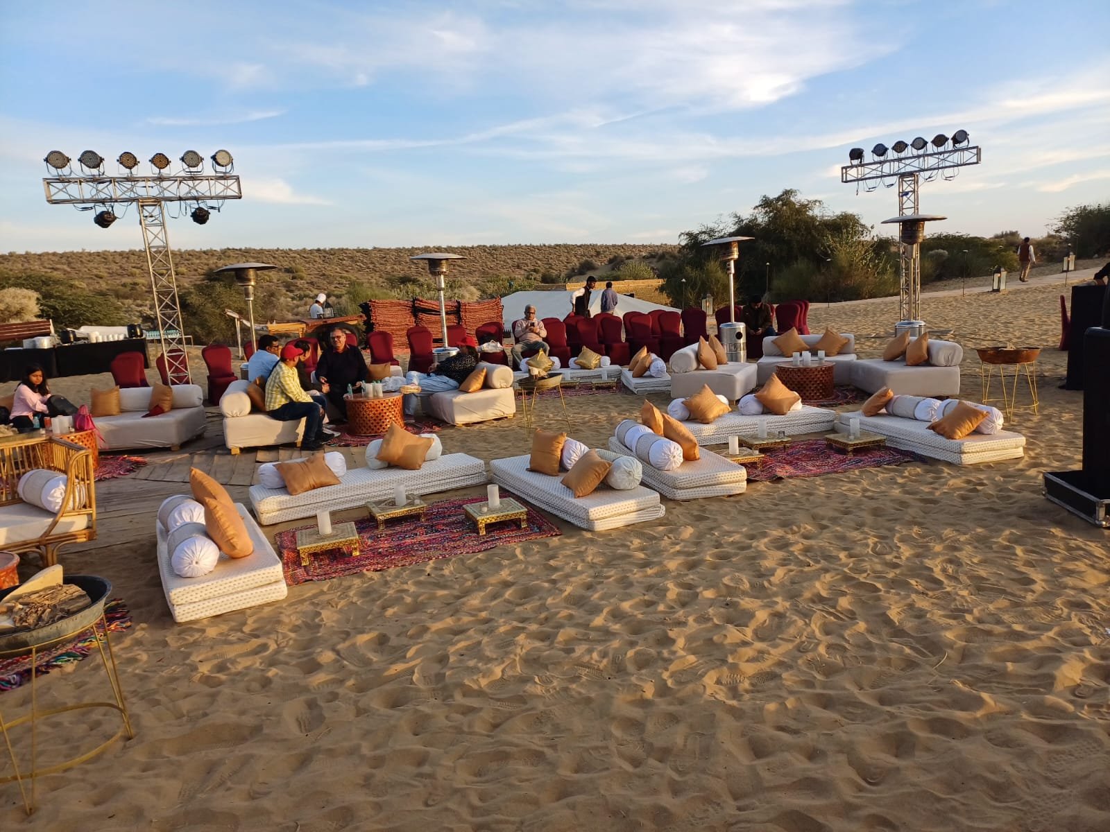 Corporate and group desert event in Jaisalmer