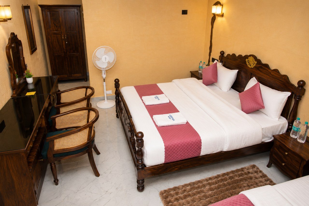 Luxury Swiss Tent room at Desert Mafia Camp Jaisalmer