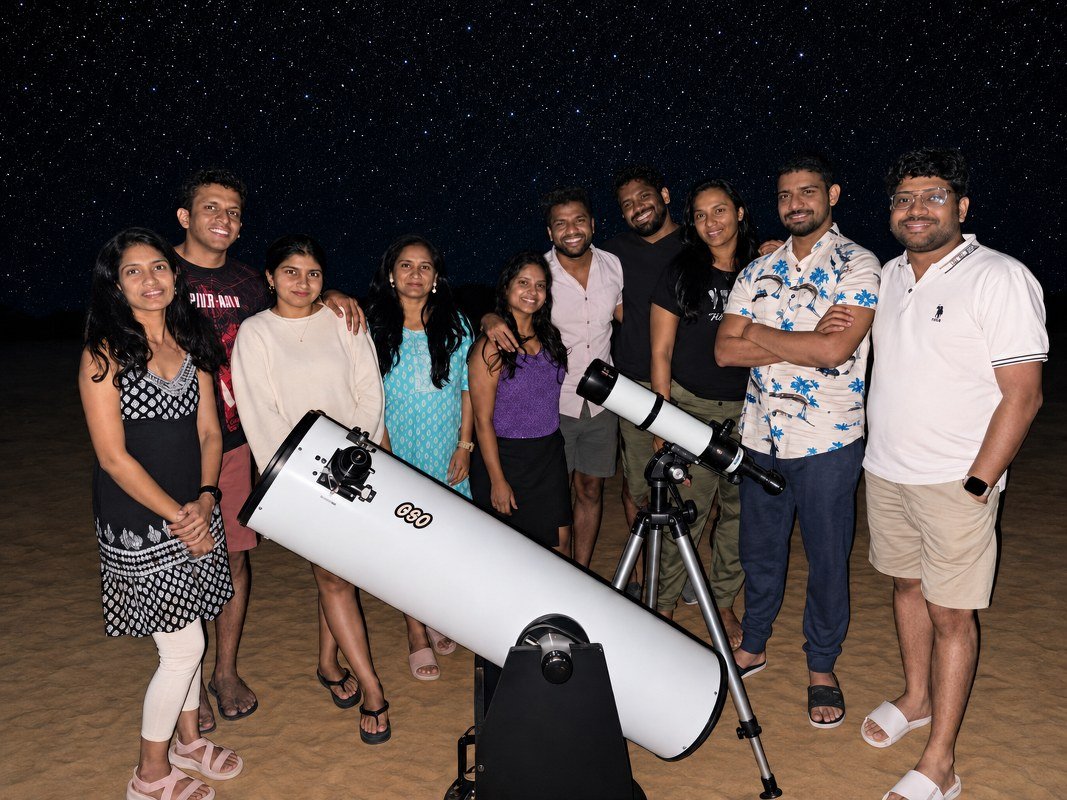 Telescope stargazing experience in Jaisalmer