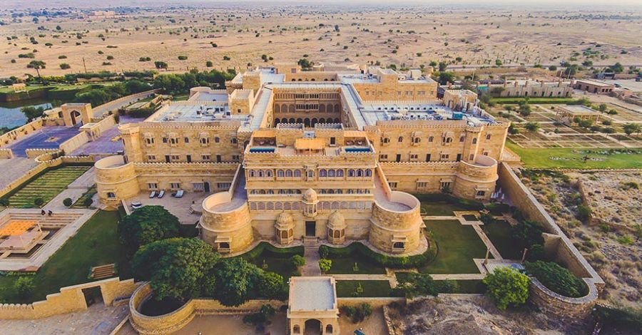 Destination wedding setting in Jaisalmer Rajasthan