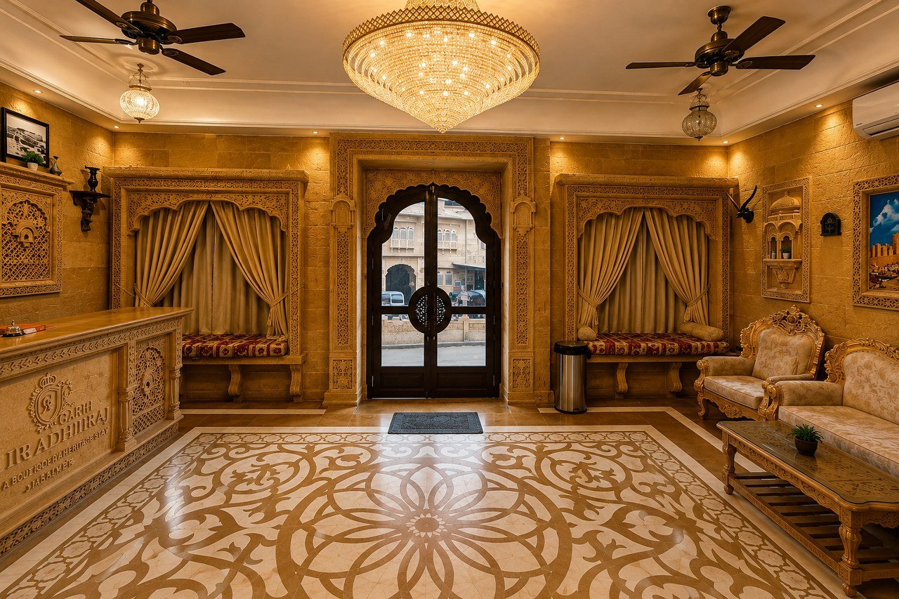 Hotel Garh Adhiraj rooftop fort view