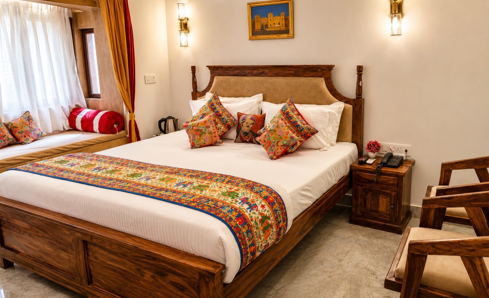Hotel Narpatgarh Palace suite